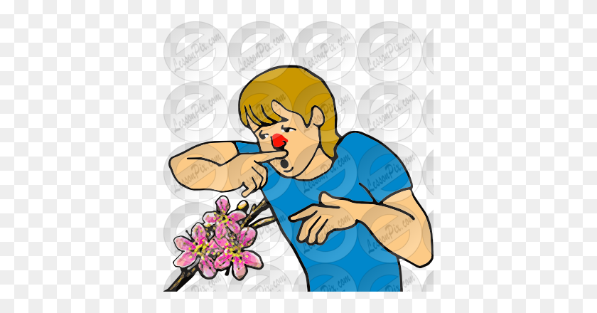 380x380 Allergy Picture For Classroom Therapy Use - Allergy Clipart