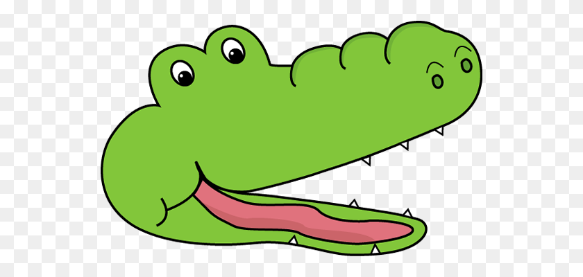 550x340 Alligator Clip Art - Cartoon Mouth Clipart