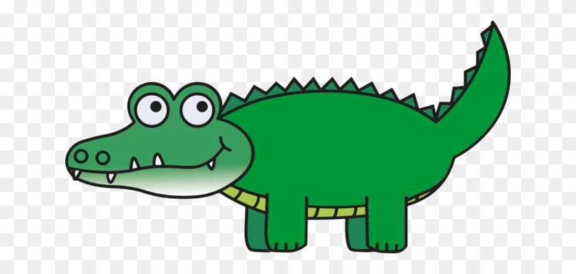 650x340 Alligators Crocodile Clip Drawing Cartoon - Baby Alligator Clipart
