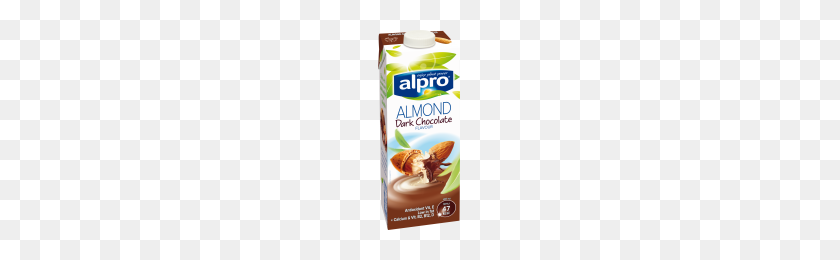 382x200 Almond Drink Dark Chocolate Alpro - Almonds PNG