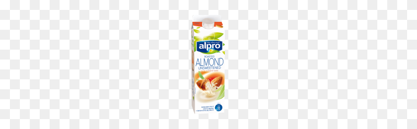382x200 Almond Drink Roasted Unsweetened Chilled Alpro - Almond PNG