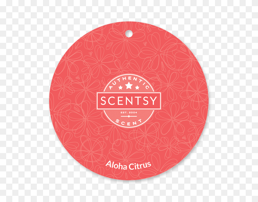 600x600 Aloha Citrus Scentsy Scent Circle Buy Online Scentsy - Scentsy Logo PNG