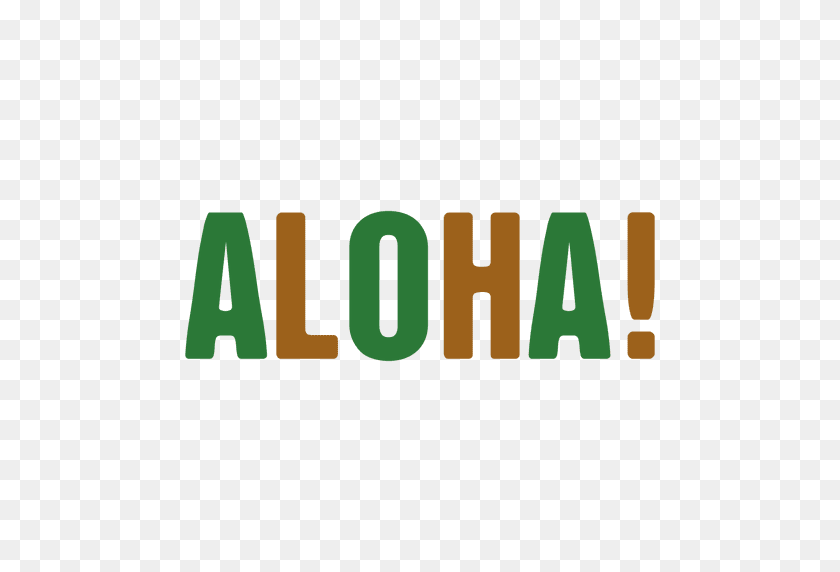 512x512 Aloha Logo - Aloha PNG
