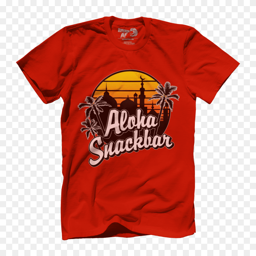 1200x1200 Aloha Snackbar Shirt, Hoodie, Tank Top American Af - Hawaiian Shirt PNG