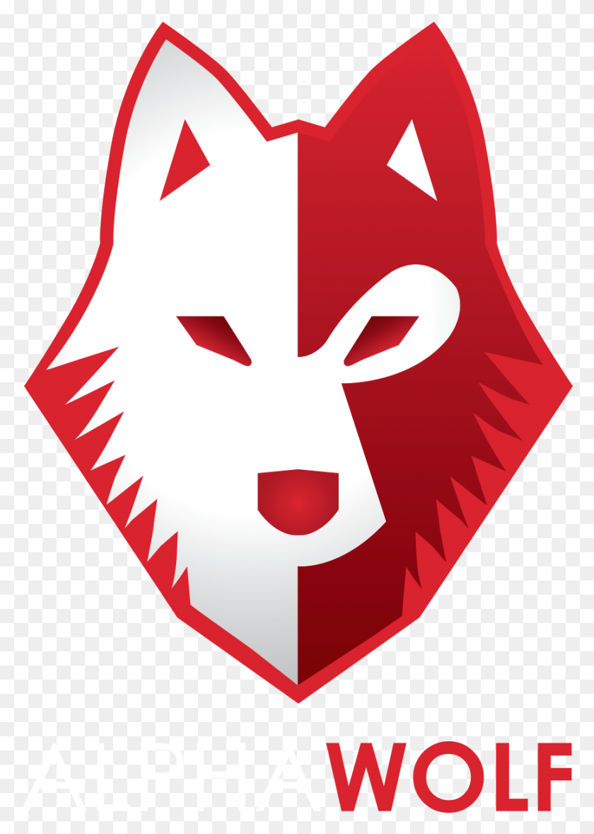 865x1240 Alpha Wolf National Cyber Defense - Wolf Logo PNG