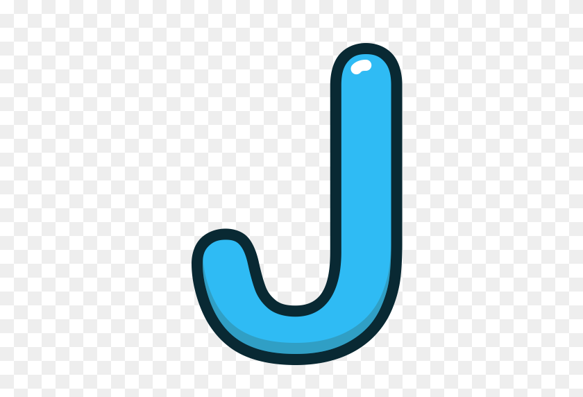 512x512 Alphabet, Blue, J, Letter, Letters Icon - J PNG