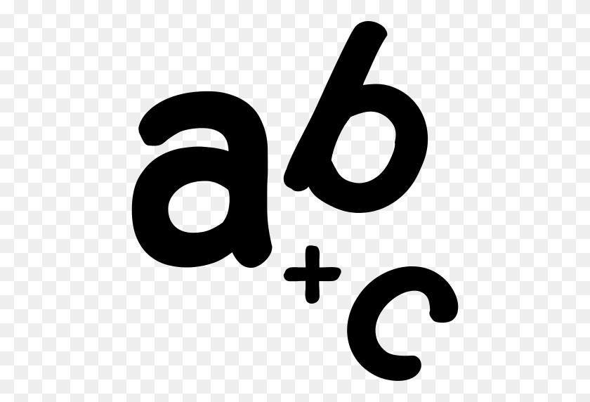 512x512 Alfabeto De Las Letras Ab Y C Png Icono - Alfabeto Png
