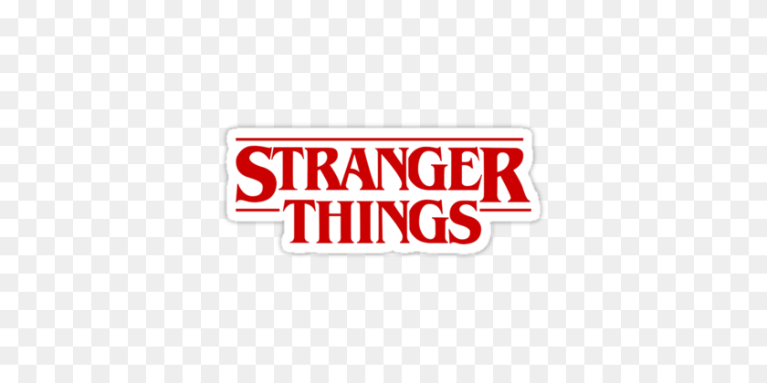 375x360 Also Buy This Artwork On Stickers, Apparel, Phone Cases Y More - Stranger Things Logo PNG