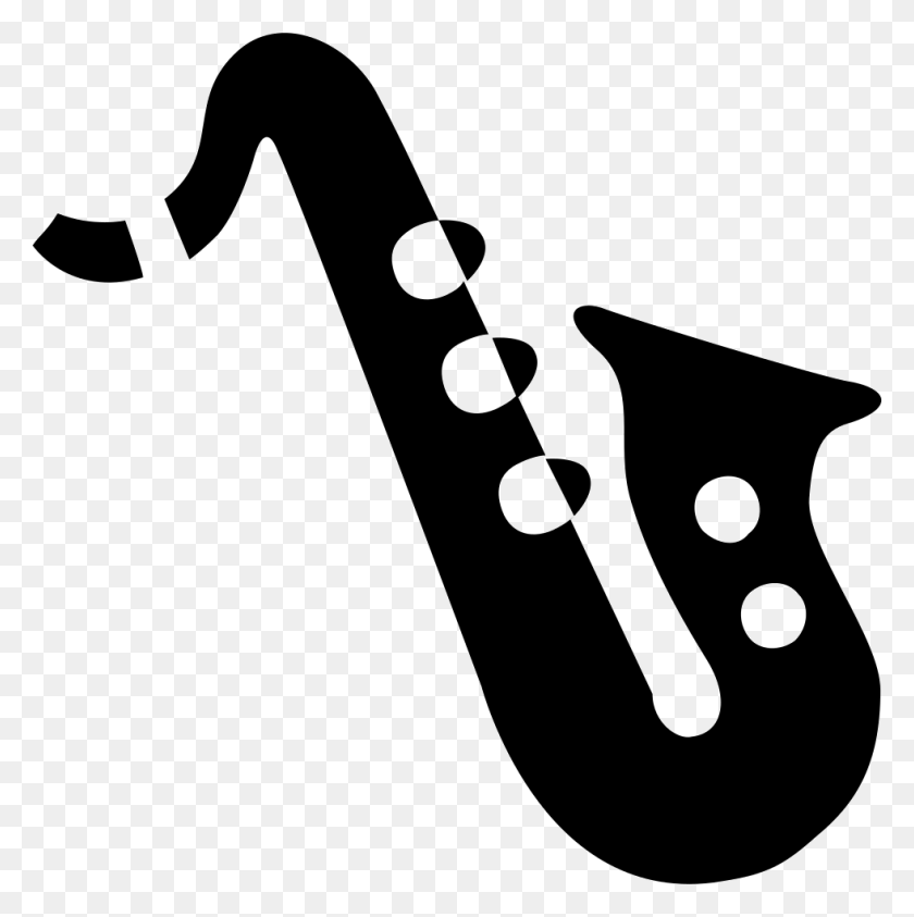 980x984 Alto Saxophone Png Icon Free Download - Saxophone Clipart Black And White