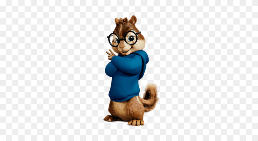 400x400 Alvin And The Chipmunks Hands In Pockets Transparent Png - Peace Sign Hand PNG
