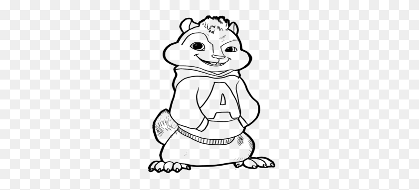 400x322 Alvin Coloring Pages With Stickers - Alvin And The Chipmunks PNG