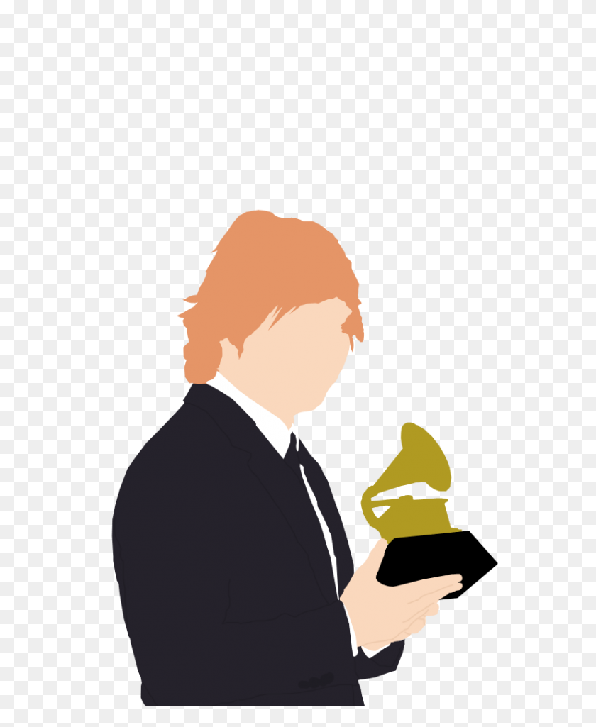 827x1024 Always Be Plus Ed Sheeran Gana Su Primer Grammy - Ed Sheeran Png