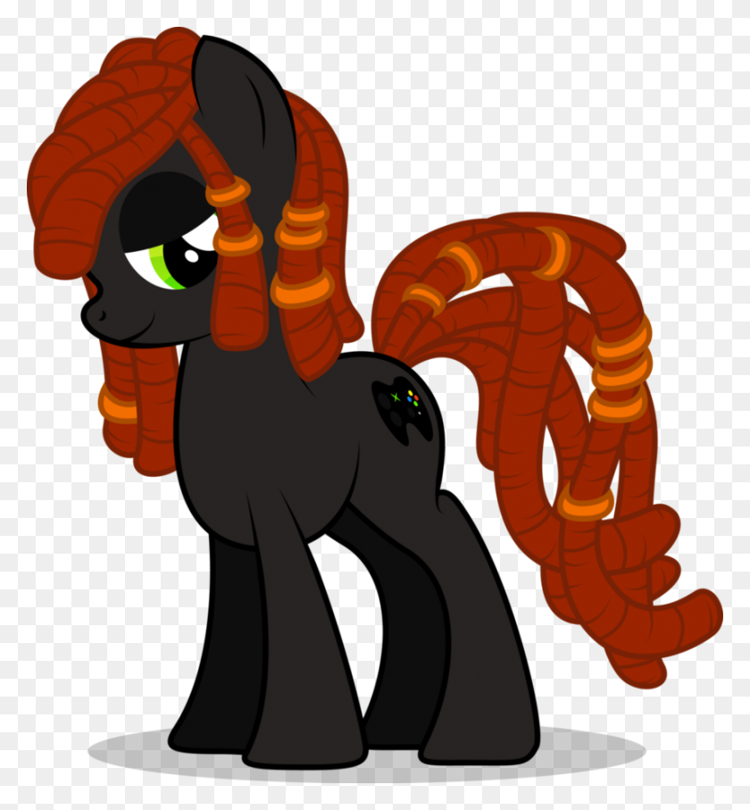857x931 Am I The Only Dreadlock Pony - Dreadlocks PNG