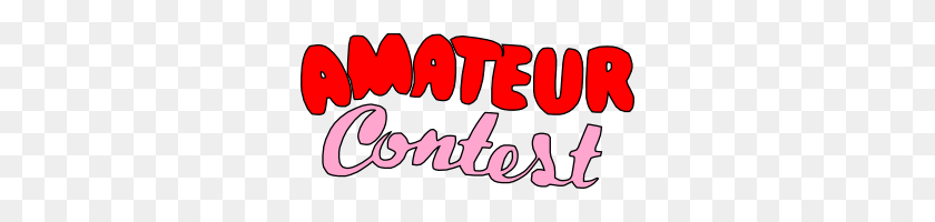 300x140 Amateur Contest Clip Art - Competition Clipart