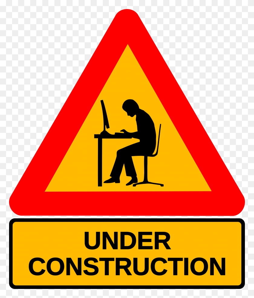 2019x2400 Amazing Website Under Construction Sign Model Max Obj Mtl Model - Construction Sign PNG