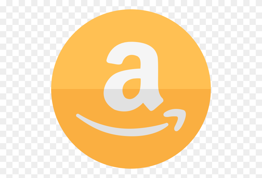 512x512 Iconos De Amazon - Flecha De Amazon Png