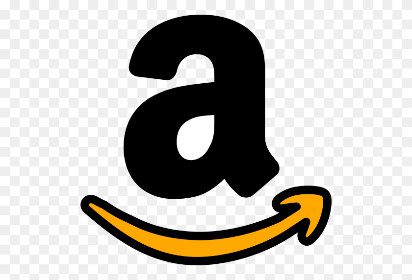 512x512 Amazon Logo Png Images Free Download - Amazon Clipart