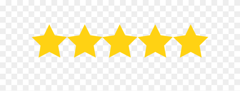 685x261 Amazon Stars Png - Yellow Star PNG