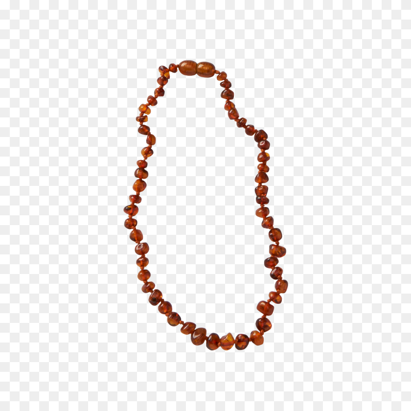 1250x1250 Amber Necklace Cognac Colour Nature Baby - Beads PNG