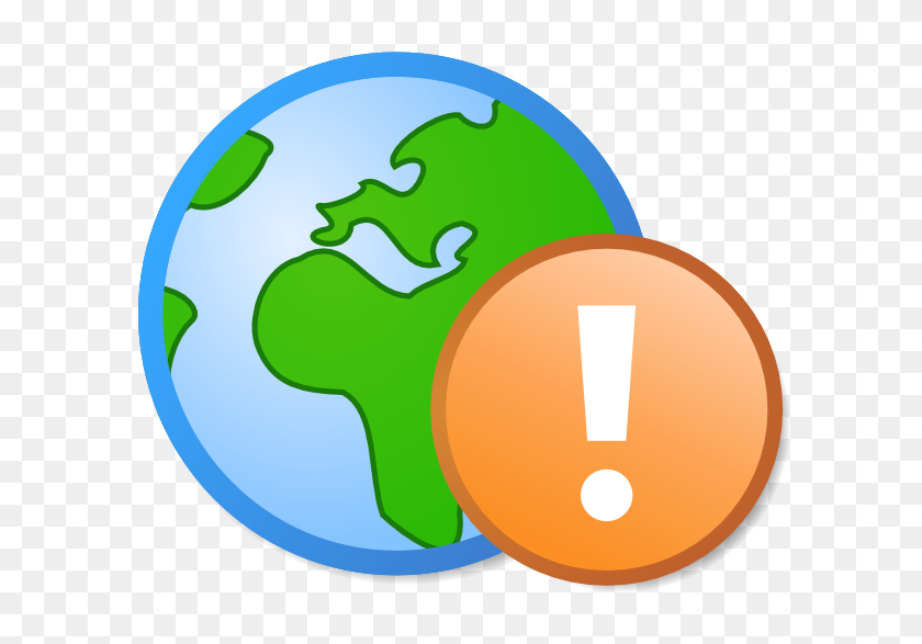600x527 Ambox Globe Content Png, Clip Art For Web - Green Globe Clipart