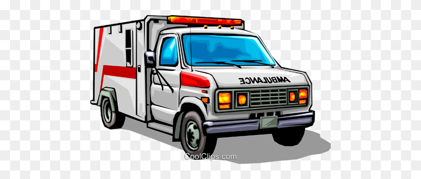 480x297 Ambulance Royalty Free Vector Clip Art Illustration - Ambulance Clipart