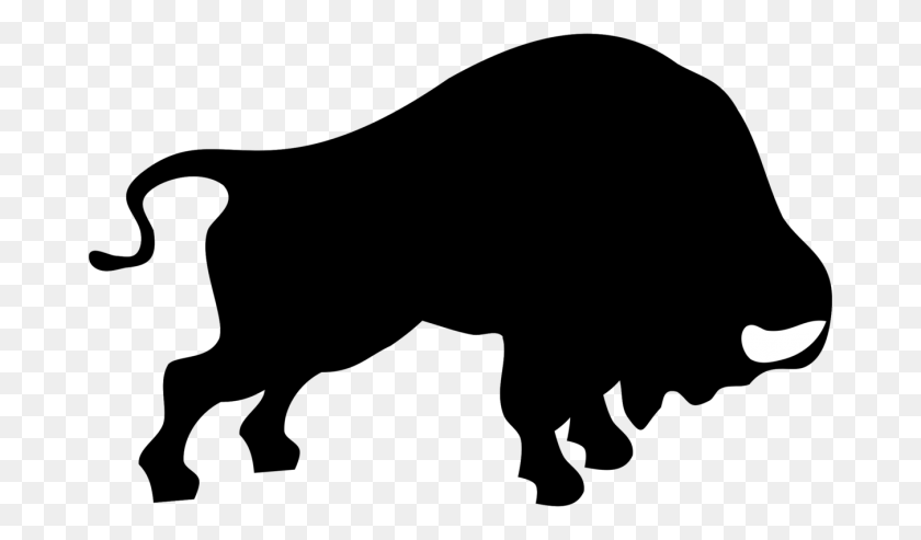 1350x750 American Bison Muskox Silhouette Computer Icons Drawing Free - Yak Clipart Black And White