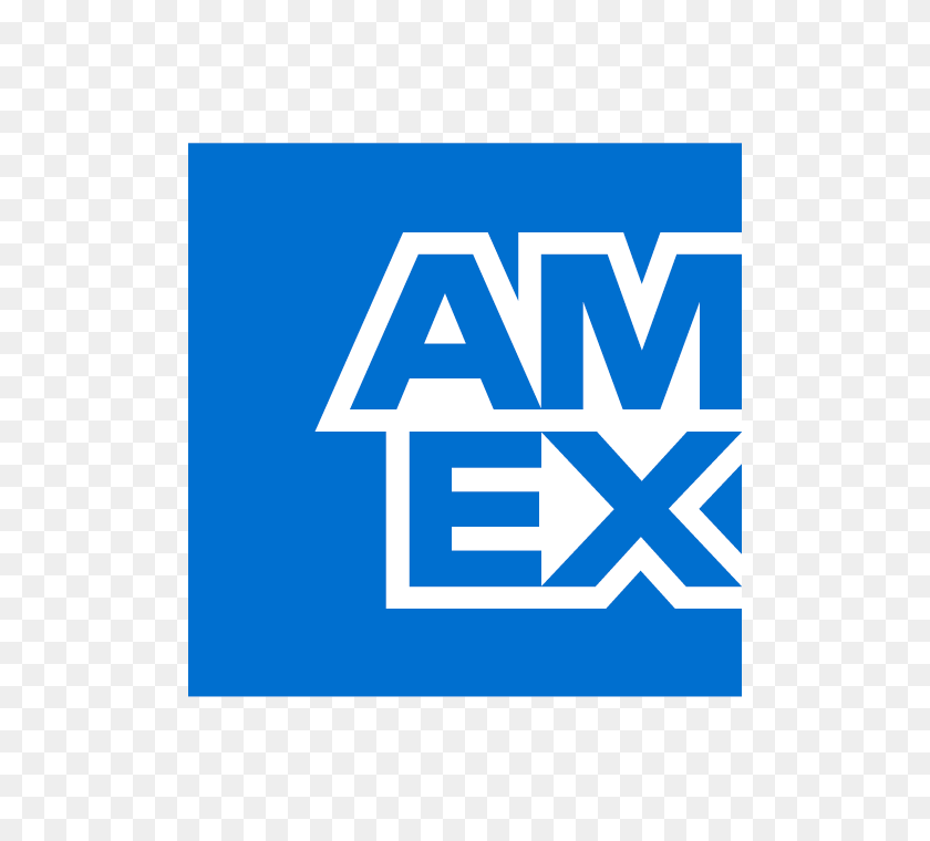 700x700 Американский Экспресс Логотип Голубой Коробки - Логотип Американ Экспресс Png