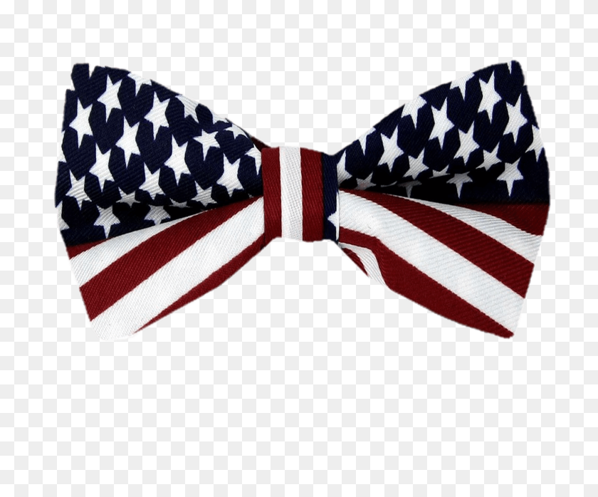 1500x1227 American Flag Bow Tie Transparent Png - Tie PNG