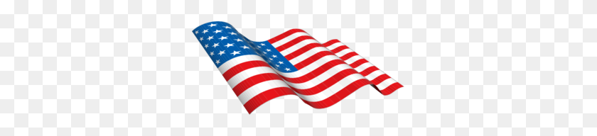 299x132 American Flag Clip Art - Us Flag Clipart