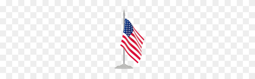 300x200 American Flag Pole Png Png Image - American Flag On Pole PNG