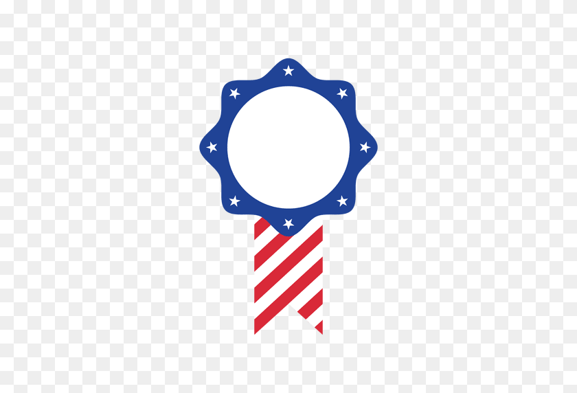 512x512 Bandera Americana Etiqueta De La Estrella - Bandera Americana Png Transparente