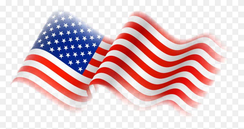 4292x2113 American Flag United States Flag Clipart Clipartcow Clipartix - Us Flag Clipart