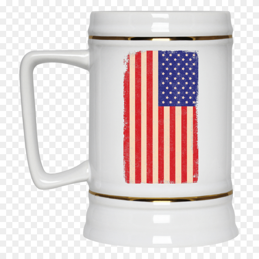 1155x1155 Bandera Americana Vintage Jarra De Cerveza Spgetti - Bandera De Estados Unidos Png