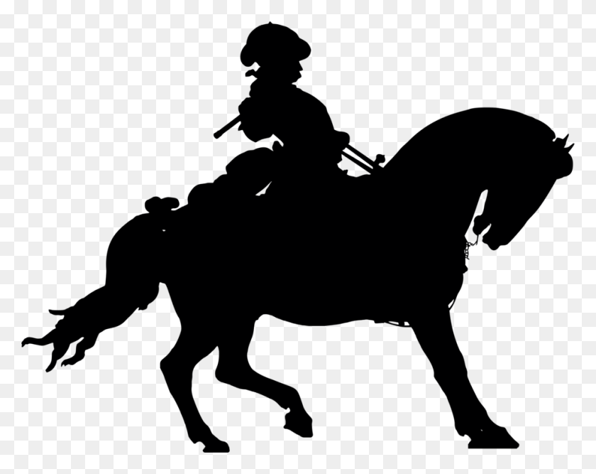 963x750 American Paint Horse Equestrian Statue Silhouette Dressage Free - Riding Horse Clipart
