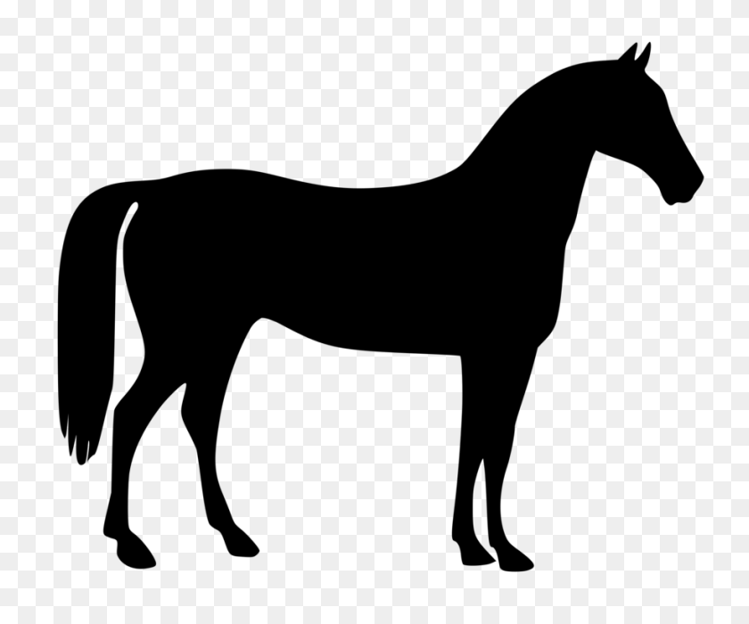 914x750 American Quarter Horse Silhouette Drawing - Quarter Horse Clipart