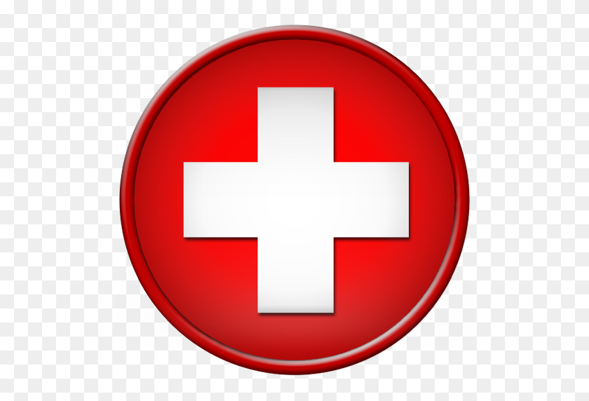 512x512 American Red Cross Symbol Clip Art - Red Cross Clipart