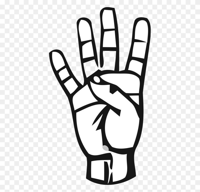 427x750 American Sign Language Clip Art Free All About Clipart - Asl Clip Art