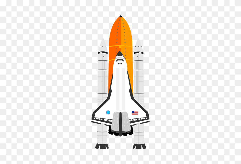 512x512 American Space Shuttle Icon - Space Shuttle PNG