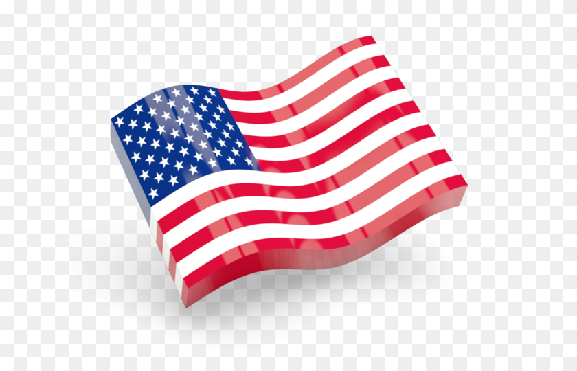 640x480 American Us Flag Icon Png Download - Usa Flag PNG