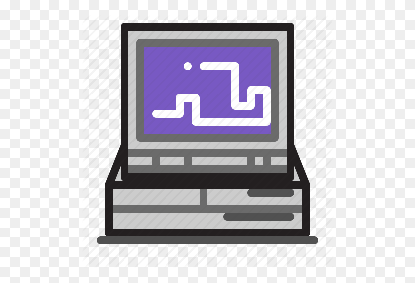512x512 Amiga, Настольный Компьютер, Игры, Пк, Ретро, ​​Змея, Винтажная Иконка - Игровой Пк Png