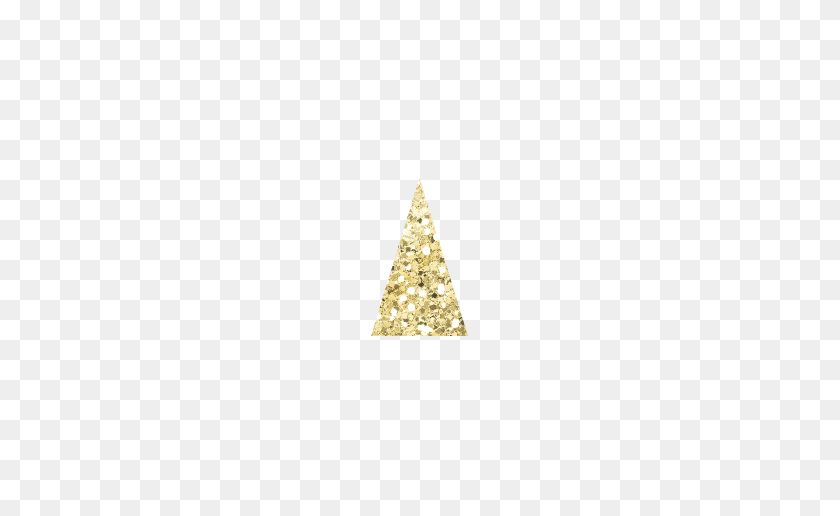 456x456 Amity Gold Glitter Bunting Banner Gráfico - Triángulo De Oro Png