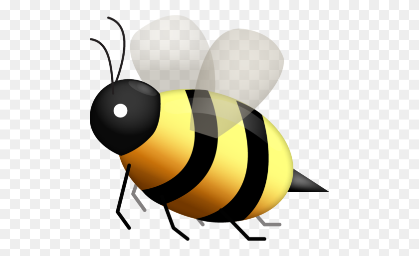 480x454 Ampamp Feeling Super Super Super - Bee Emoji PNG