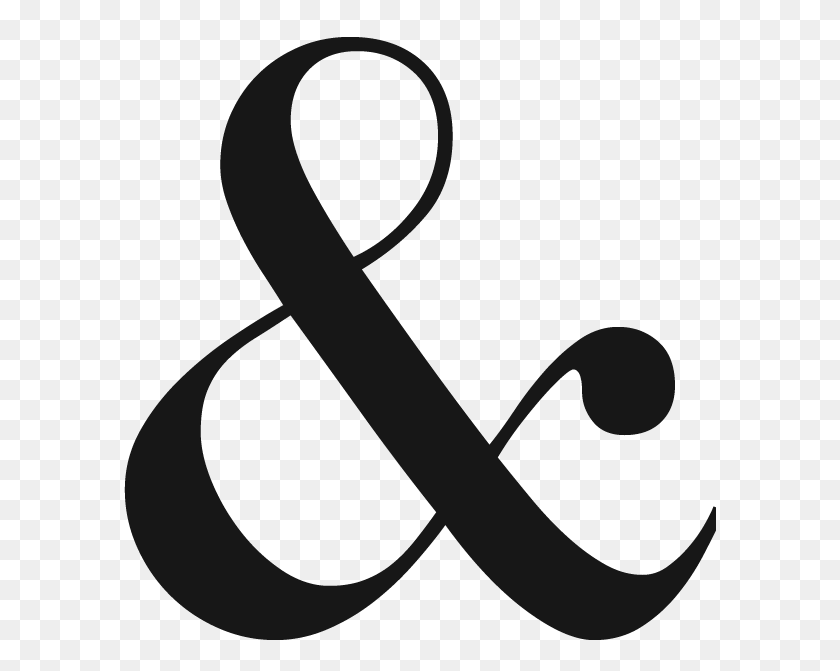 593x611 Ampersand Logos - Ampersand Clipart