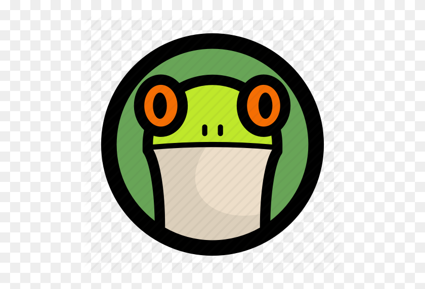 512x512 Amphibian, Animal, Face, Frog, Toad Icon - Toad PNG