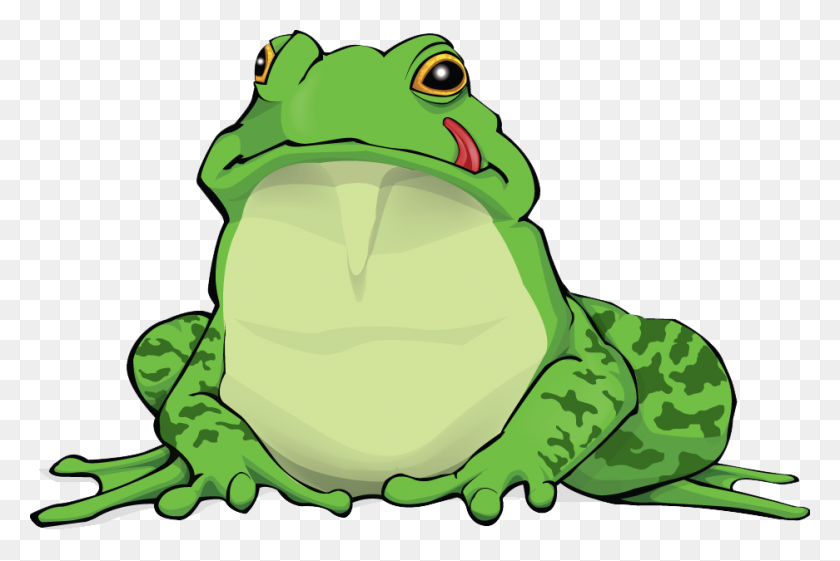937x603 Amphibian Clipart Bullfrog - Bullfrog Clipart