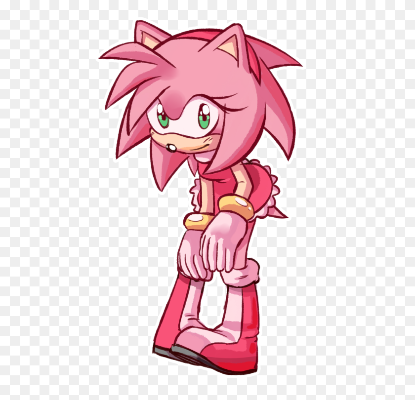 460x750 Amy Rose Sonic The Hedgehog - Amy Rose PNG