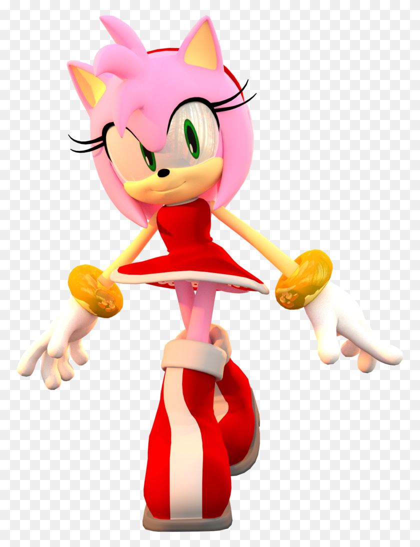 773x1034 Amy Sonic The Hedgehog Know Your Meme - Amy Rose PNG