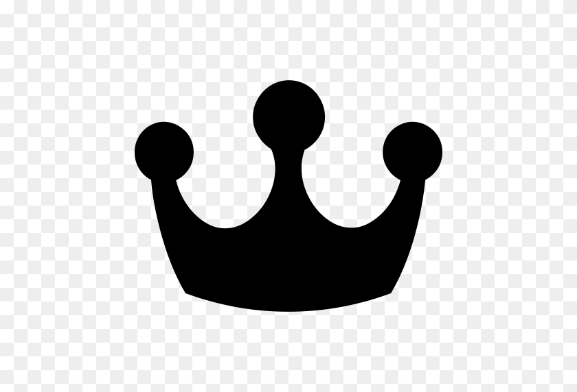 512x512 An Crown, Crown, King Icon With Png And Vector Format For Free - Crown Silhouette PNG