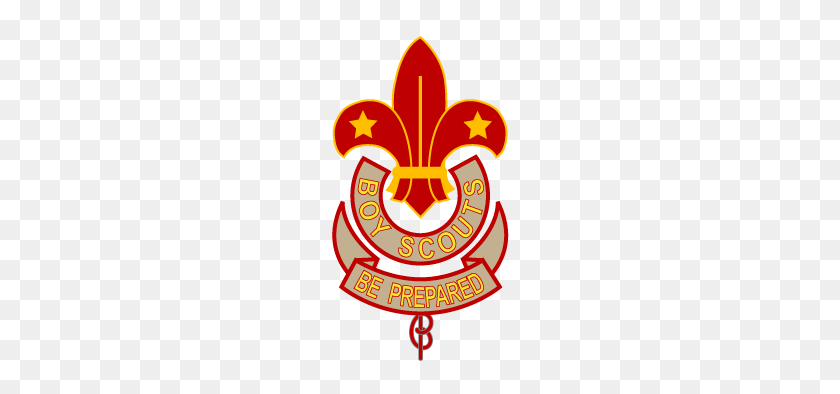 186x334 Una Versión Anterior Del Emblema Scout, Utilizado En El Reino Unido - Imágenes Prediseñadas De Boy Scout Emblem