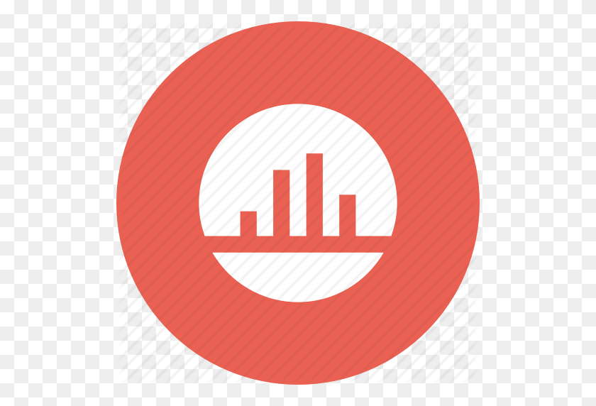 512x512 Analysis, Analytics, Bar, Chart, Graph, Statistics Icon - Red Bar PNG
